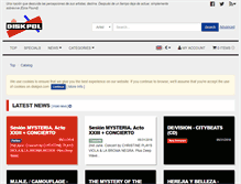 Tablet Screenshot of diskpol.com